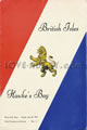 Hawkes Bay v British Isles 1959 rugby  Programmes